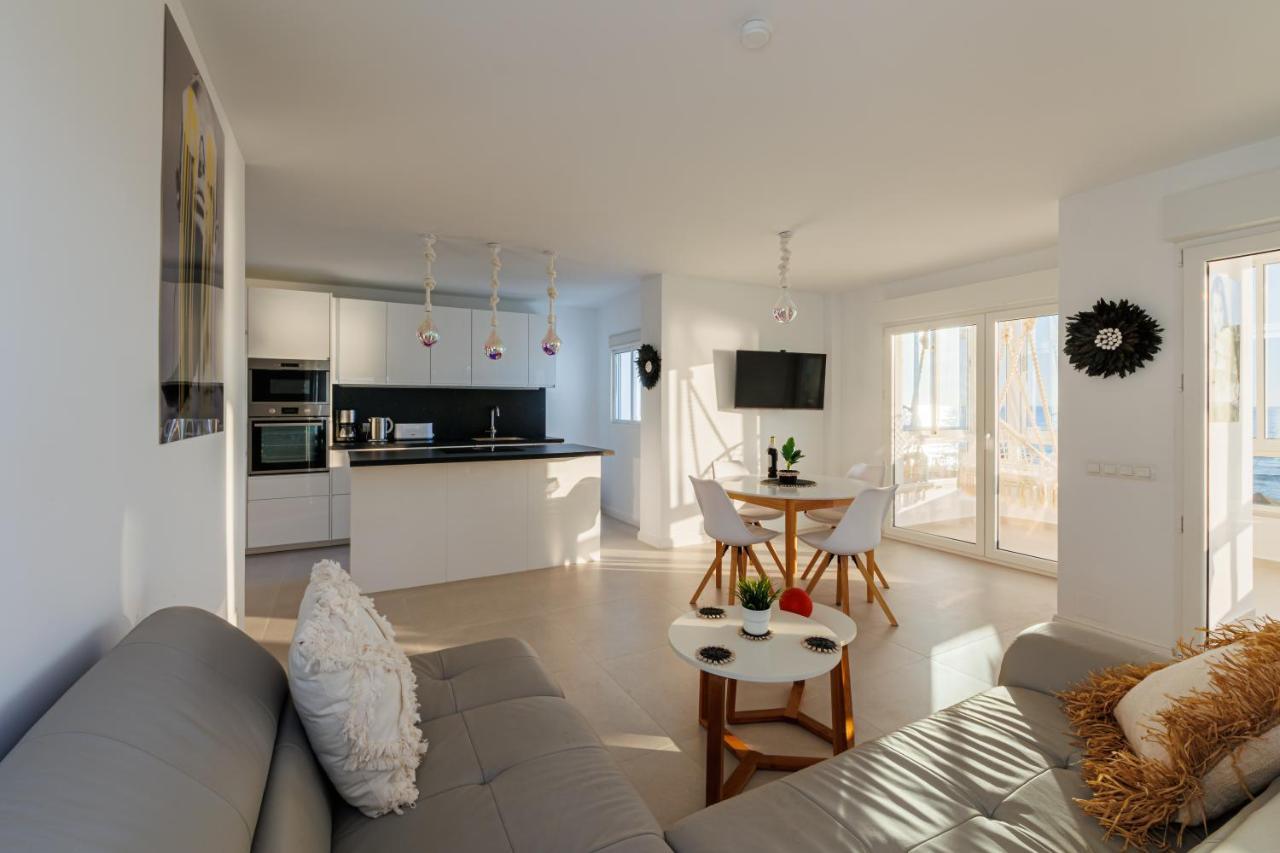 Laguna Beach Wohnung Mit Freiem Meerblick Torrox Eksteriør billede